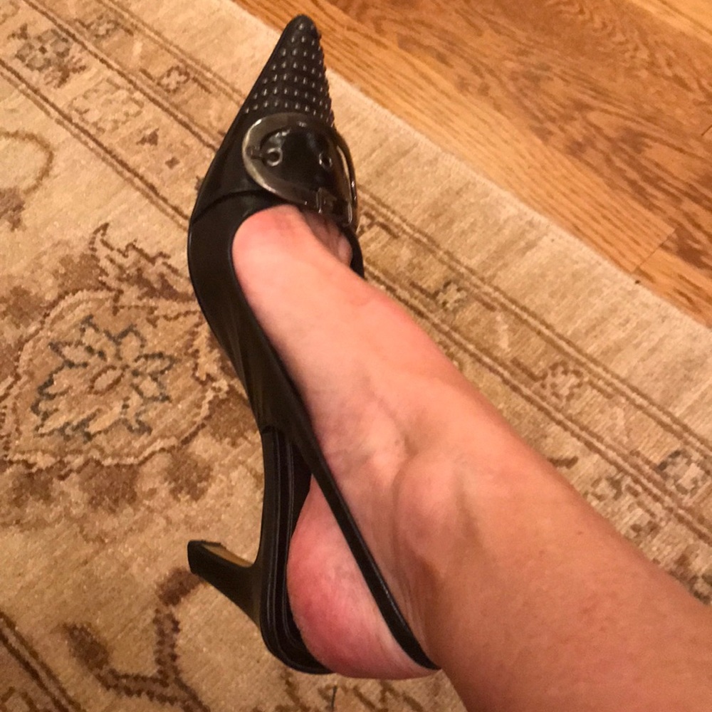 Linea Paola Italian sling backs